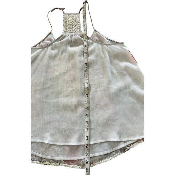 Floreat Anthropologie Louisa Tank Blouse Womens Size XS Boho Sequin Flowy Hippie - Picture 9 of 11